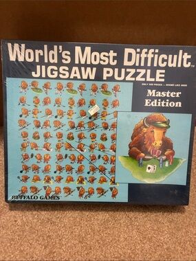World's Most Difficult Jigsaw Puzzle - Master Edition- Buffalo Games